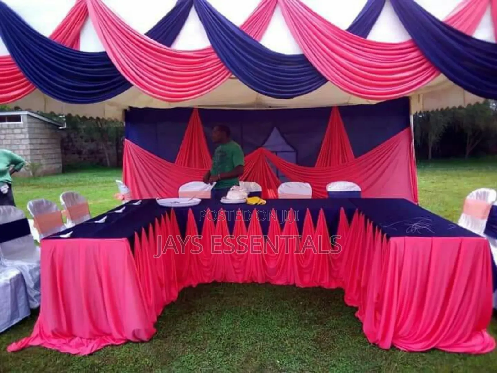 50 Metres Tent Drapery Rolls