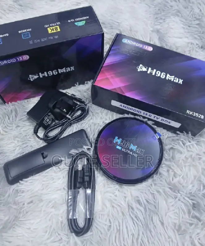 Classic Android H96 Max Tv Box 4gb Ram / 32gb Rom