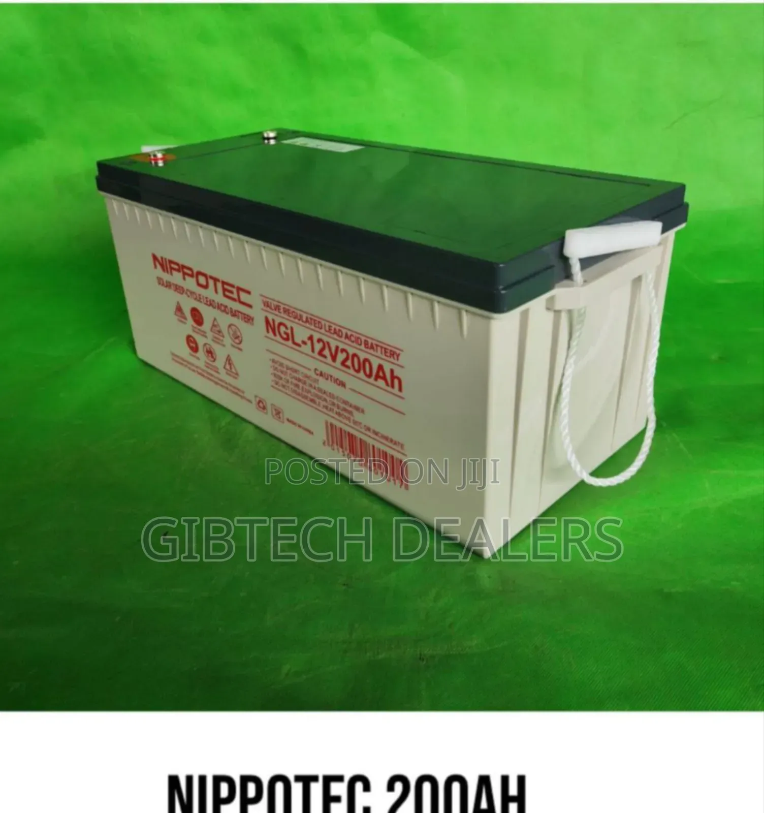 Nippotec Deep Cycle Battery 200ah 12v