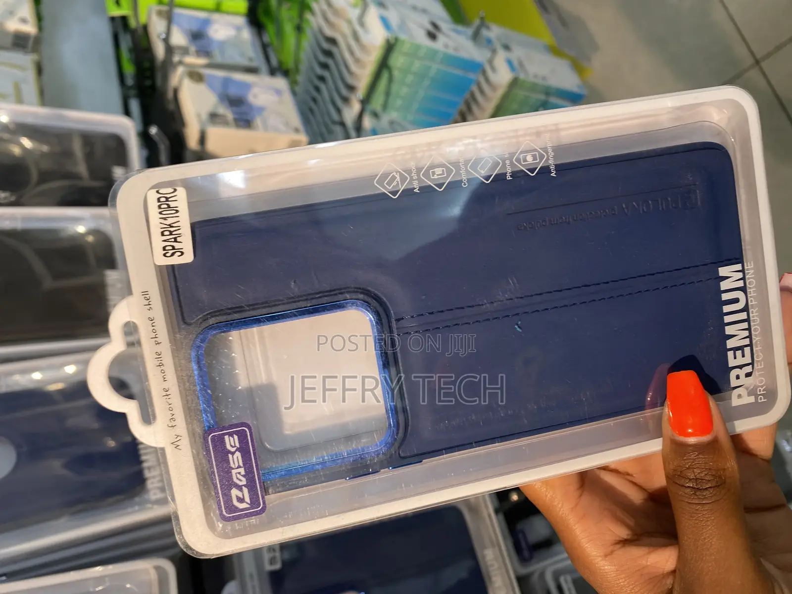 Shinestar Tecno Spark 10 Pro Flip Back Cover Pu Leather