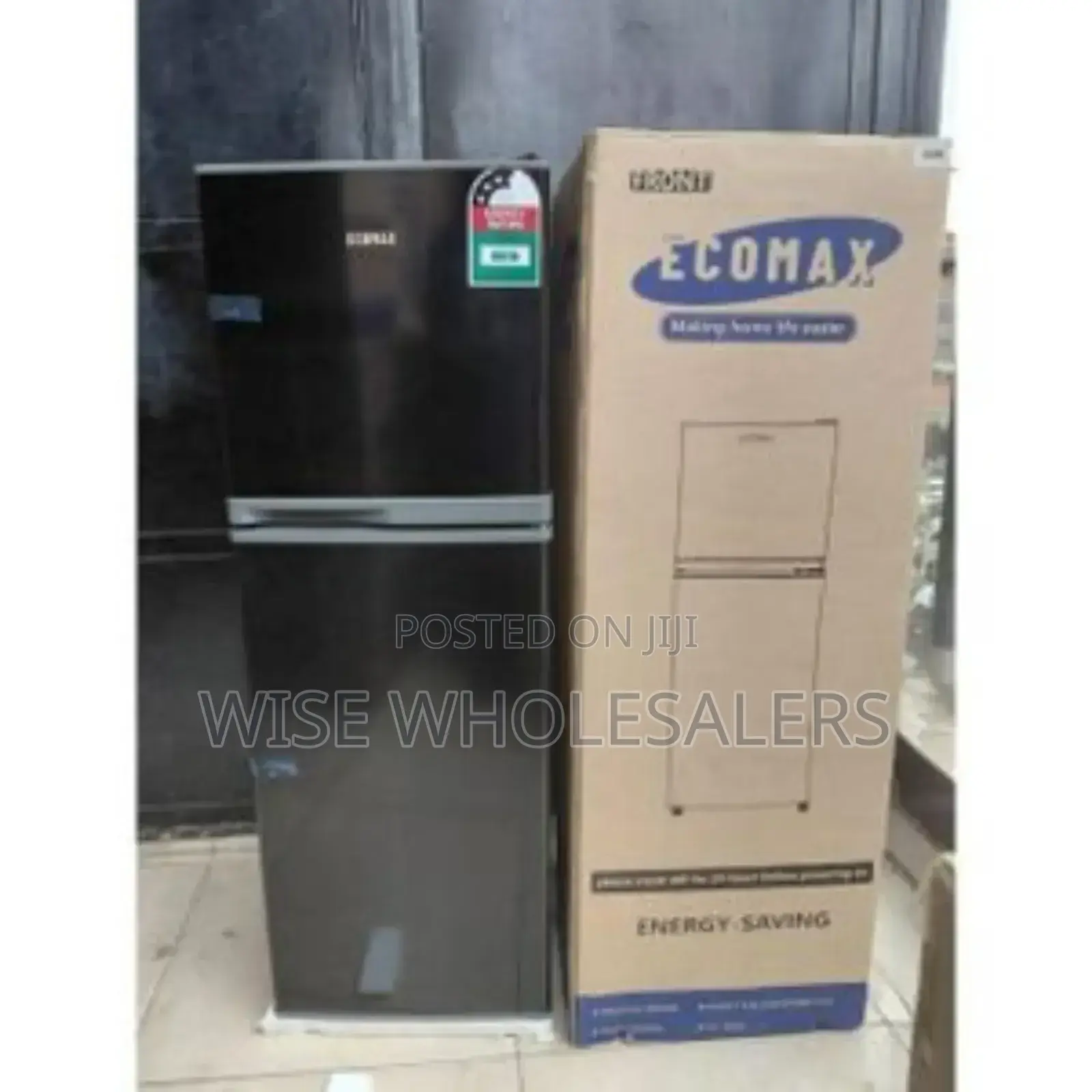 Ecomax 138 Litres Dark Silver Double Door Refrigerator....