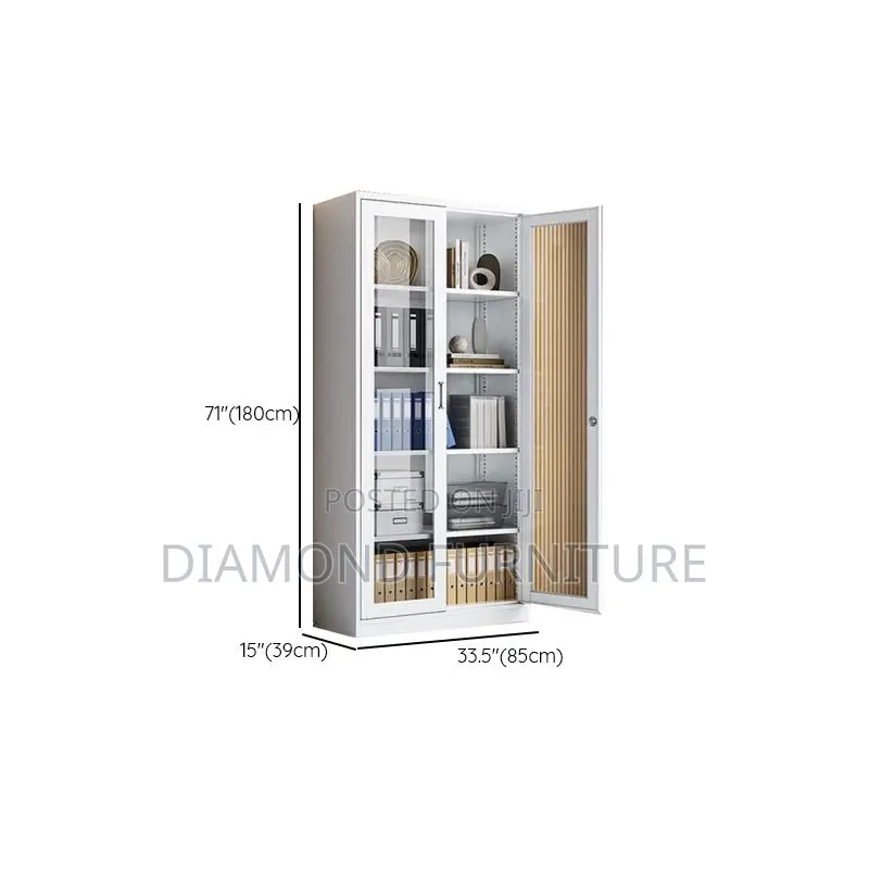 Cabinet; Elegant Steel Cabinet