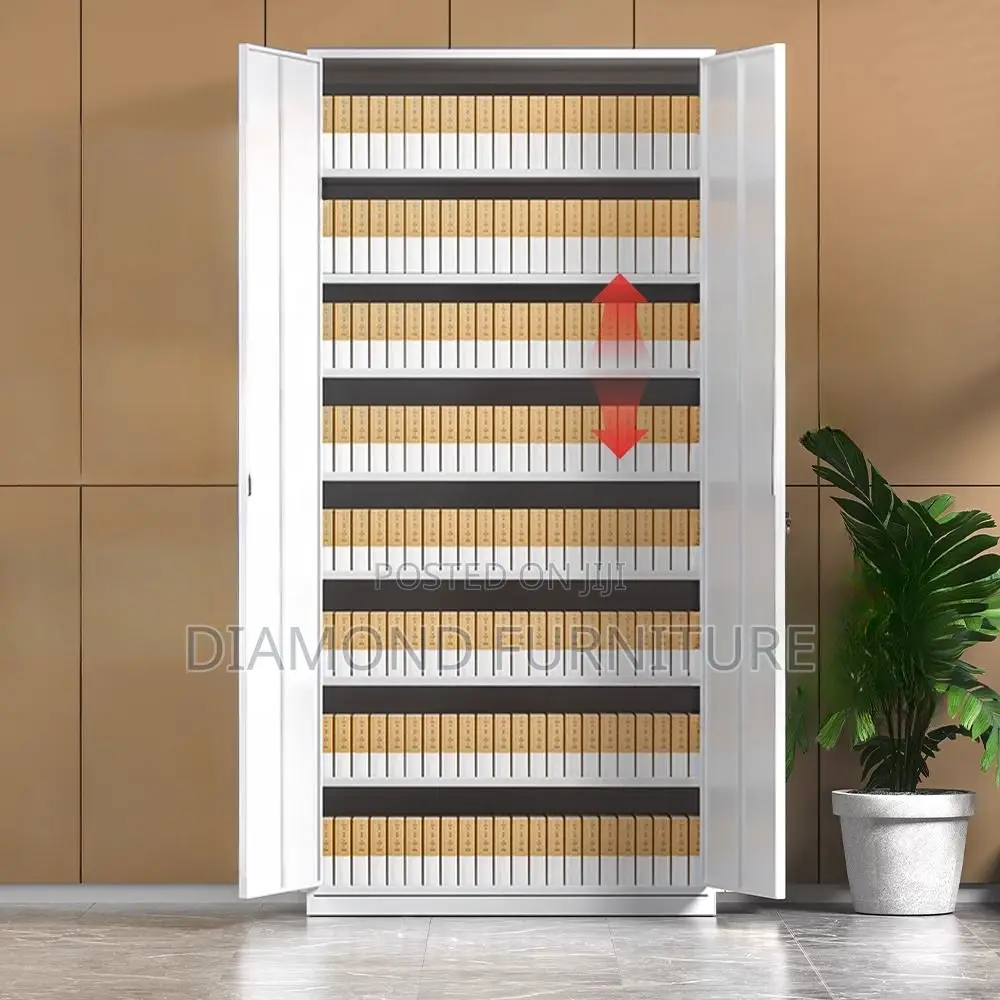 Cabinet; Elegant Steel Cabinet