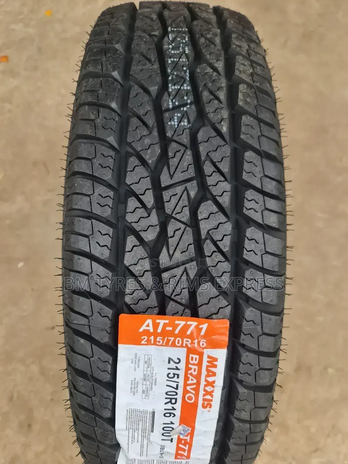 215 /70 R16 Maxxis Tyres(All Terrrain)Bravo.