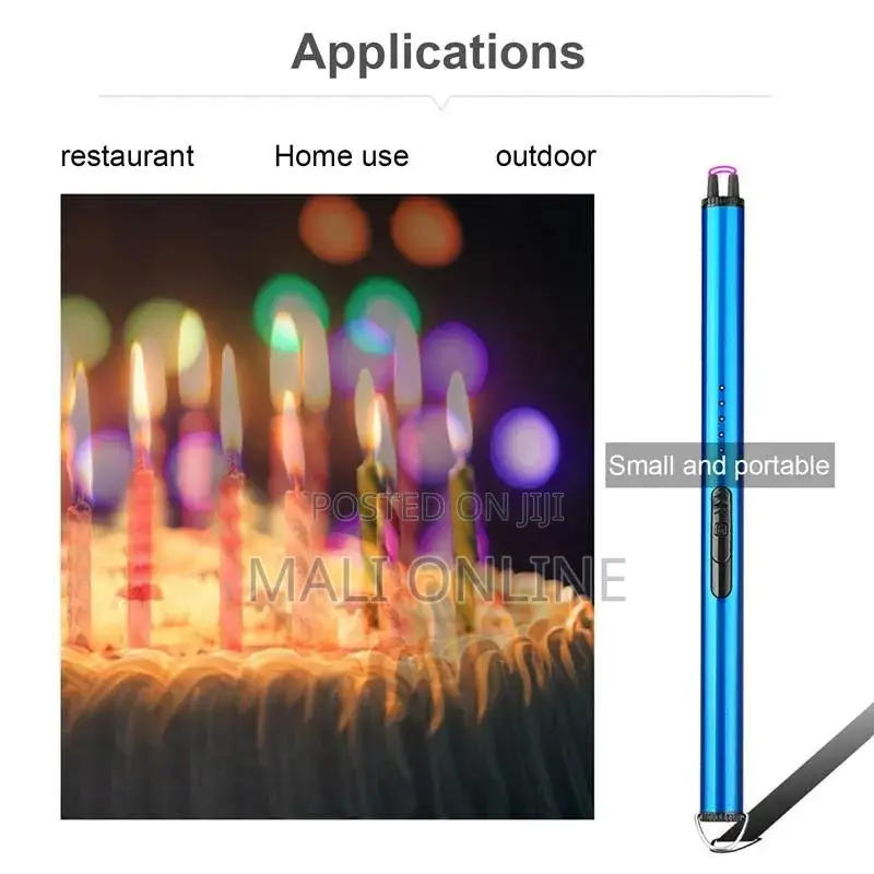 Electric Arc Usb Rechargeable Lighter Windproof Flameless Plasma