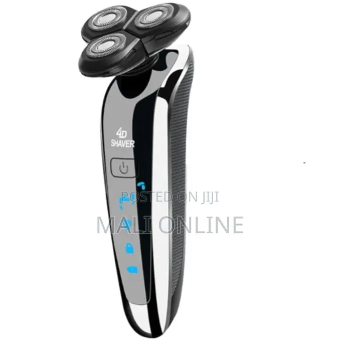 Kezu Kz-9911 Electric Rotary Shaver For Men Rechargeable Beard Razor