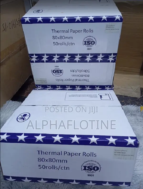Reliable High-Quality Receipt Printing Thermal Paper Roll 80mm X 80mm