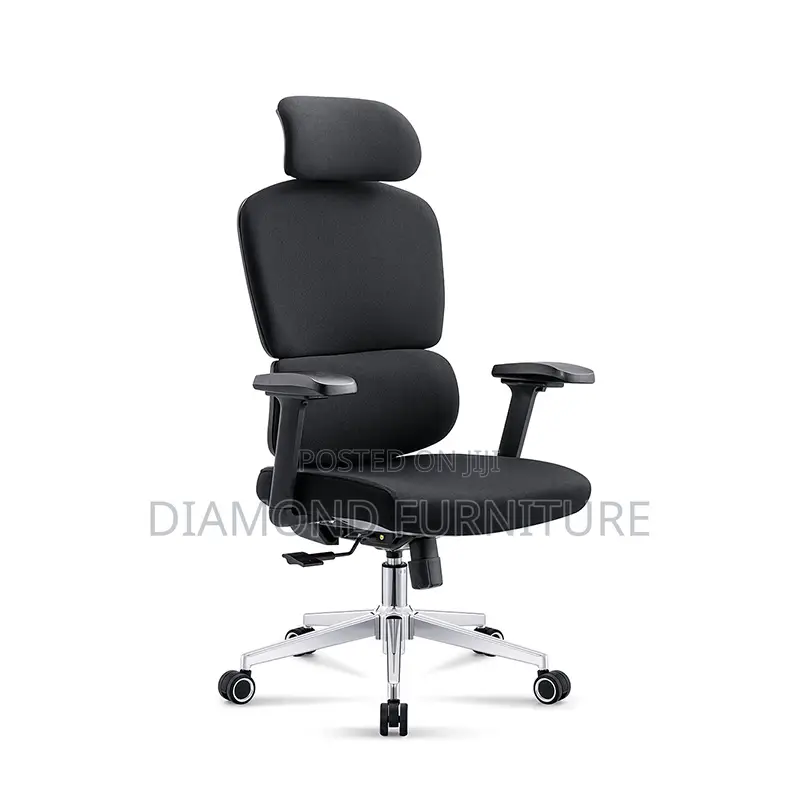 Office Chair; Ergonomic Full Fabric Office Chair – Soft Supportive