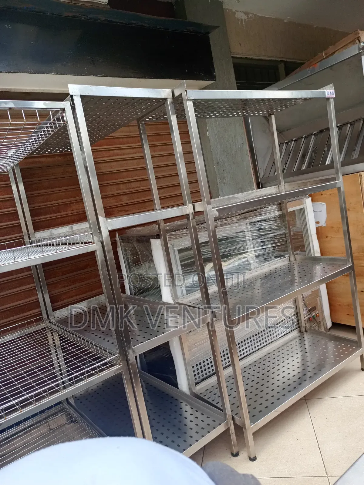 Perforated Stainless Racks