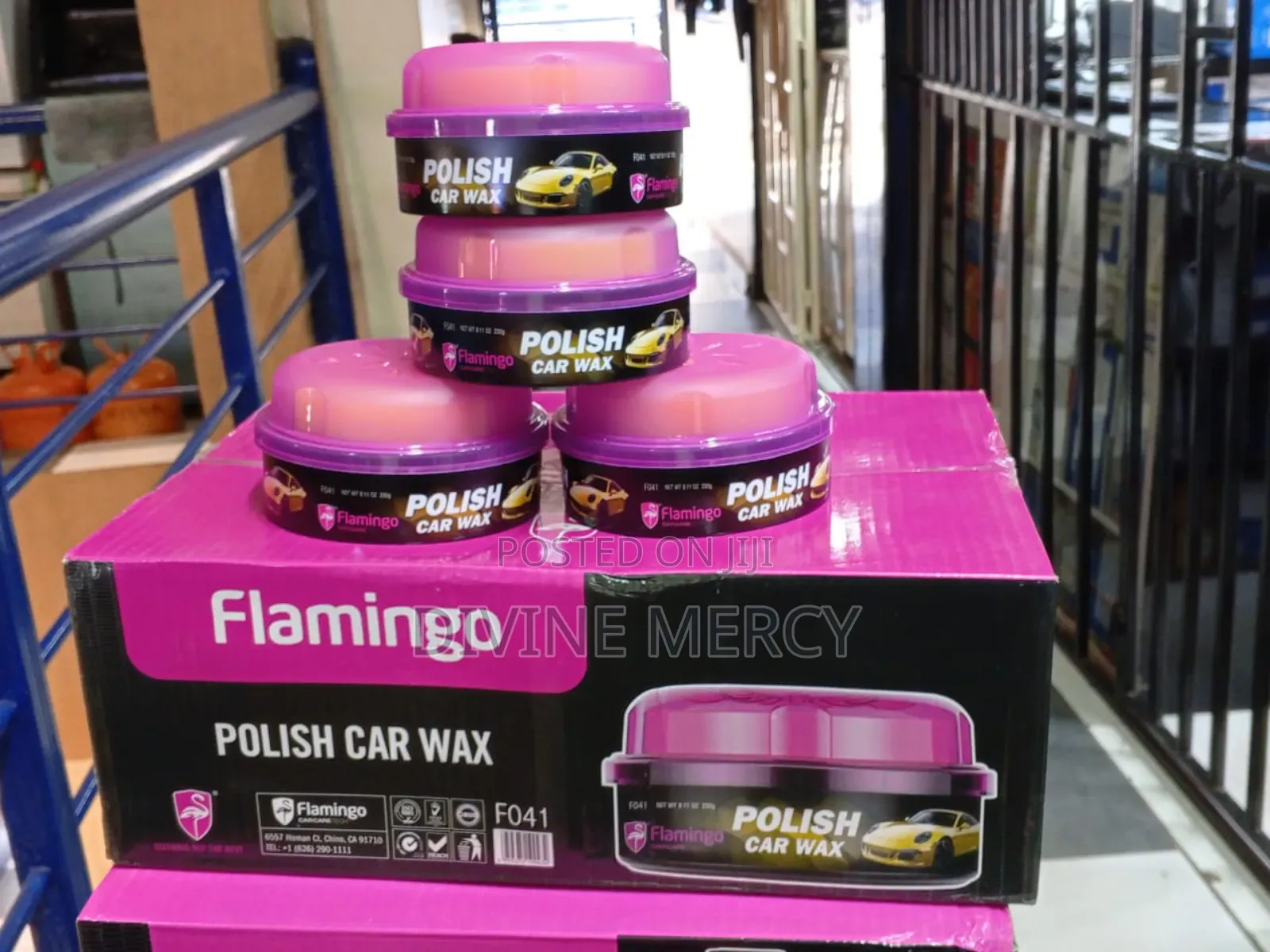 Polish Car Wax Flamingo