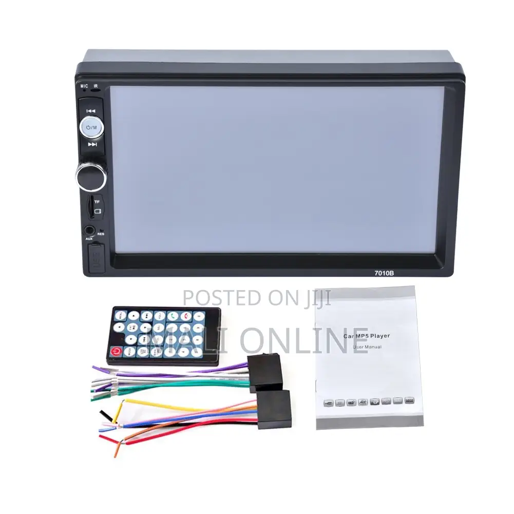 7" Double 2 Din Touch Screen Car Stereo Mp5 Player