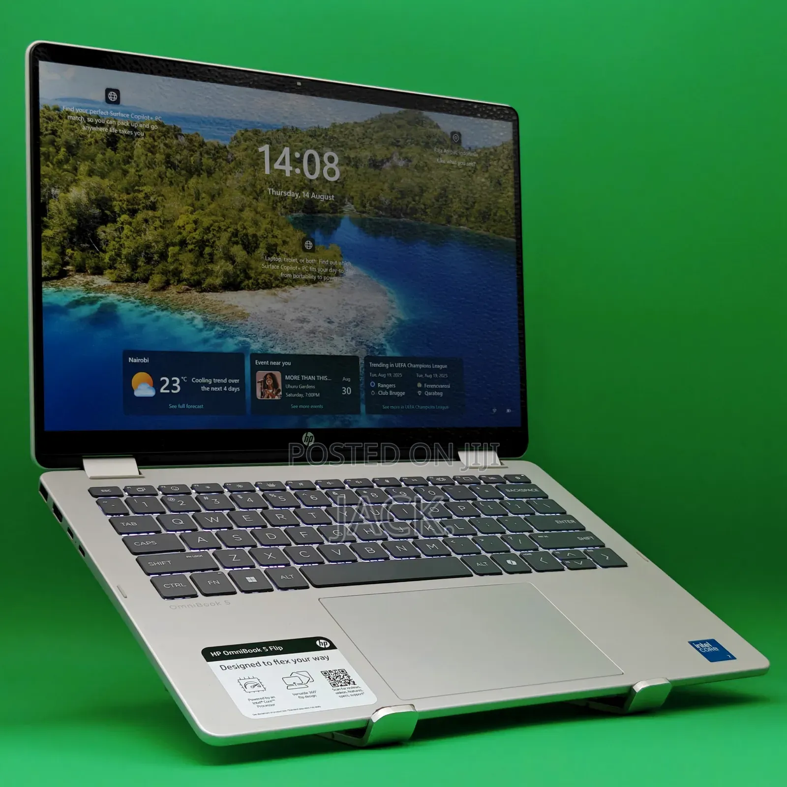 Laptop HP OmniBook 5 Flip 14-Fp0023dx 16GB Intel Core Ultra 7 SSD 1T