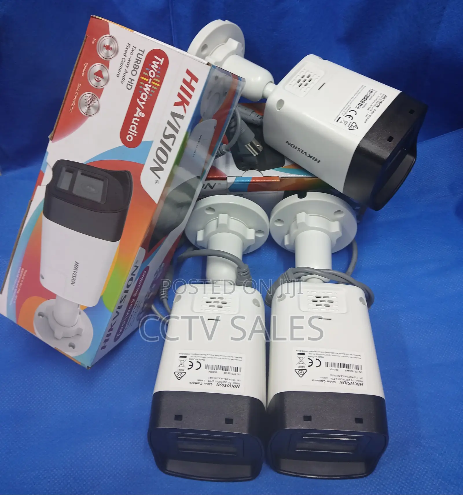 Ip67 Weatherproof Smart Hybrid Two-Way Audio Hikvision Outdoor CCTV
