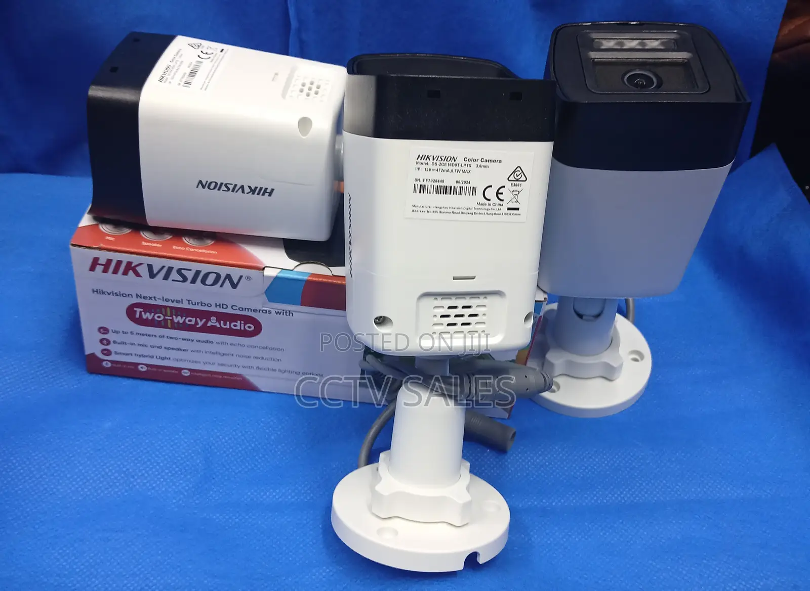 Echo Cancellation Two-Way Audio Turbo Hd Bullet Fixed Outdoor CCTV