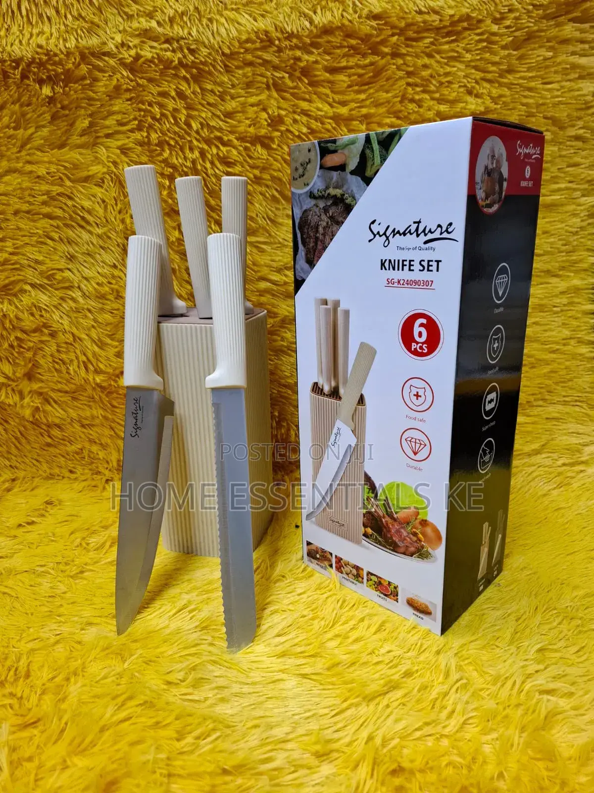 6pcs Kitchen Knife Set
