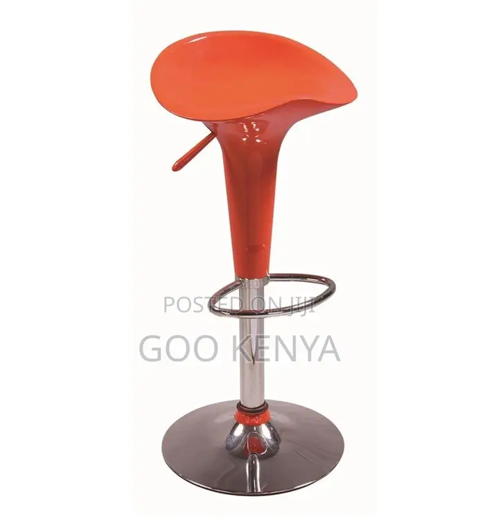 Bar Stool; Slimline Plastic Bar Stool