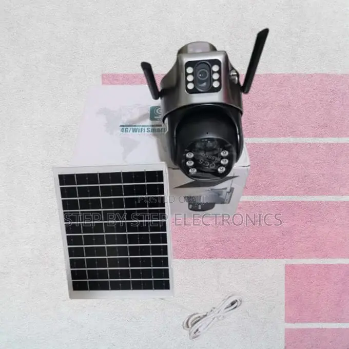 Smart 4g Simcard Solar CCTV With Motion Sensor and Dual Lens