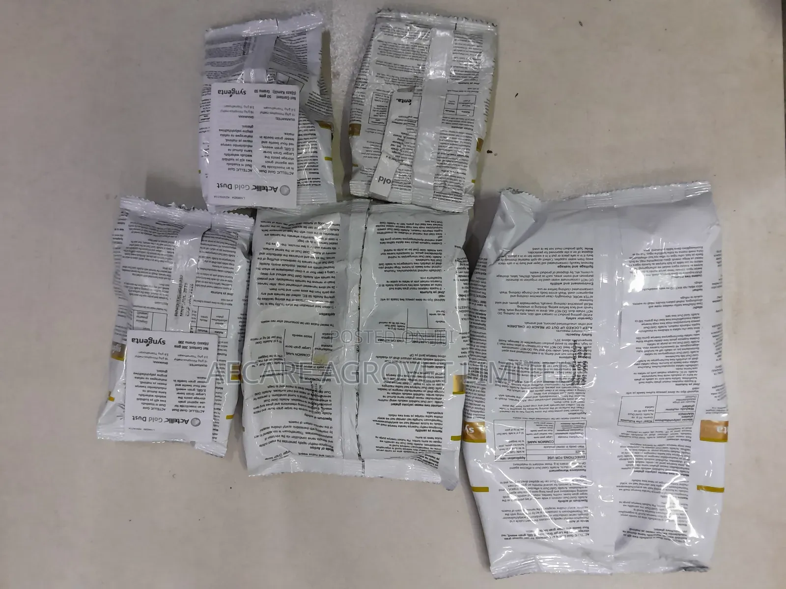 Actellic Gold Dust 50g, 100g,200g, 500g and 1kg