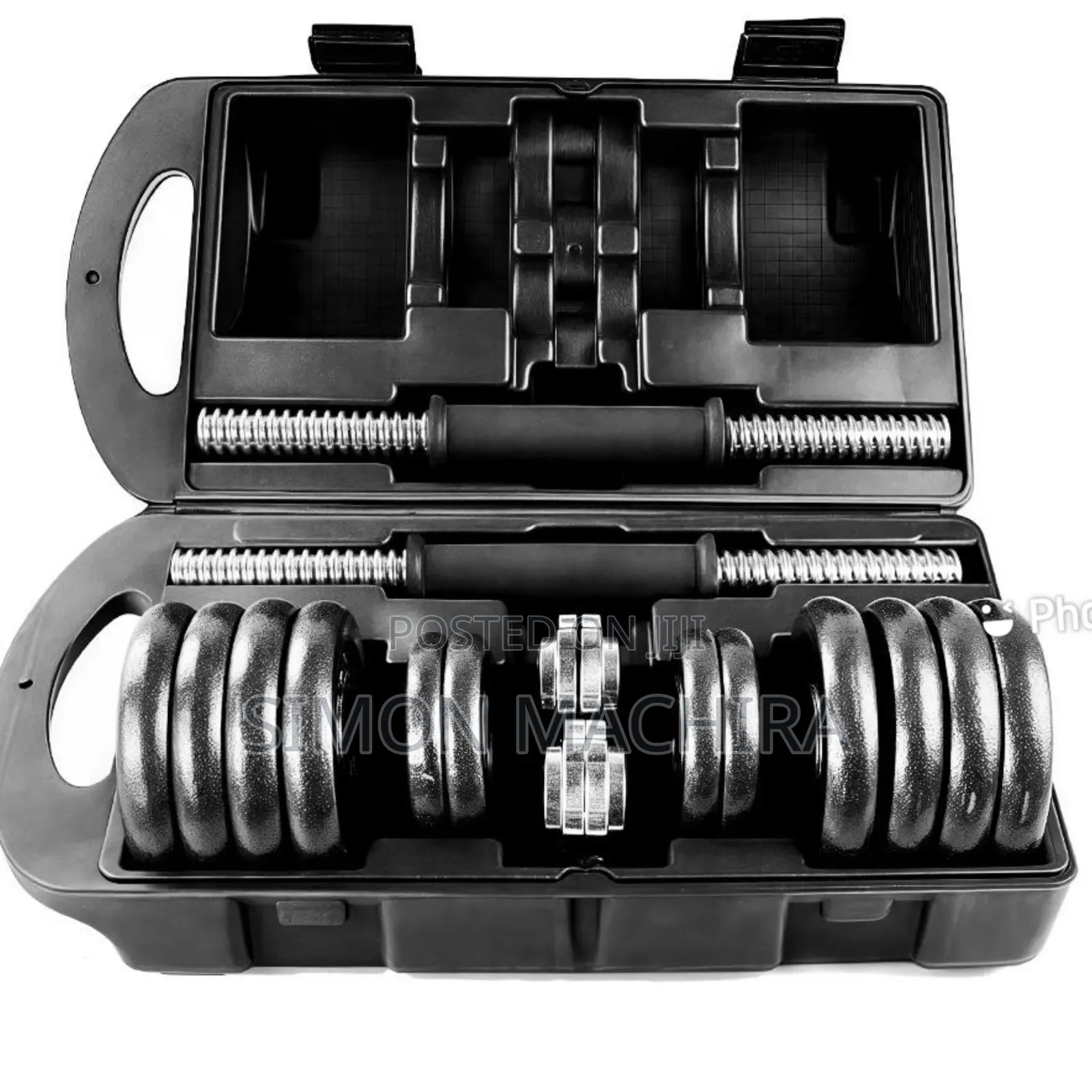 30kg Dumbell Set With Case