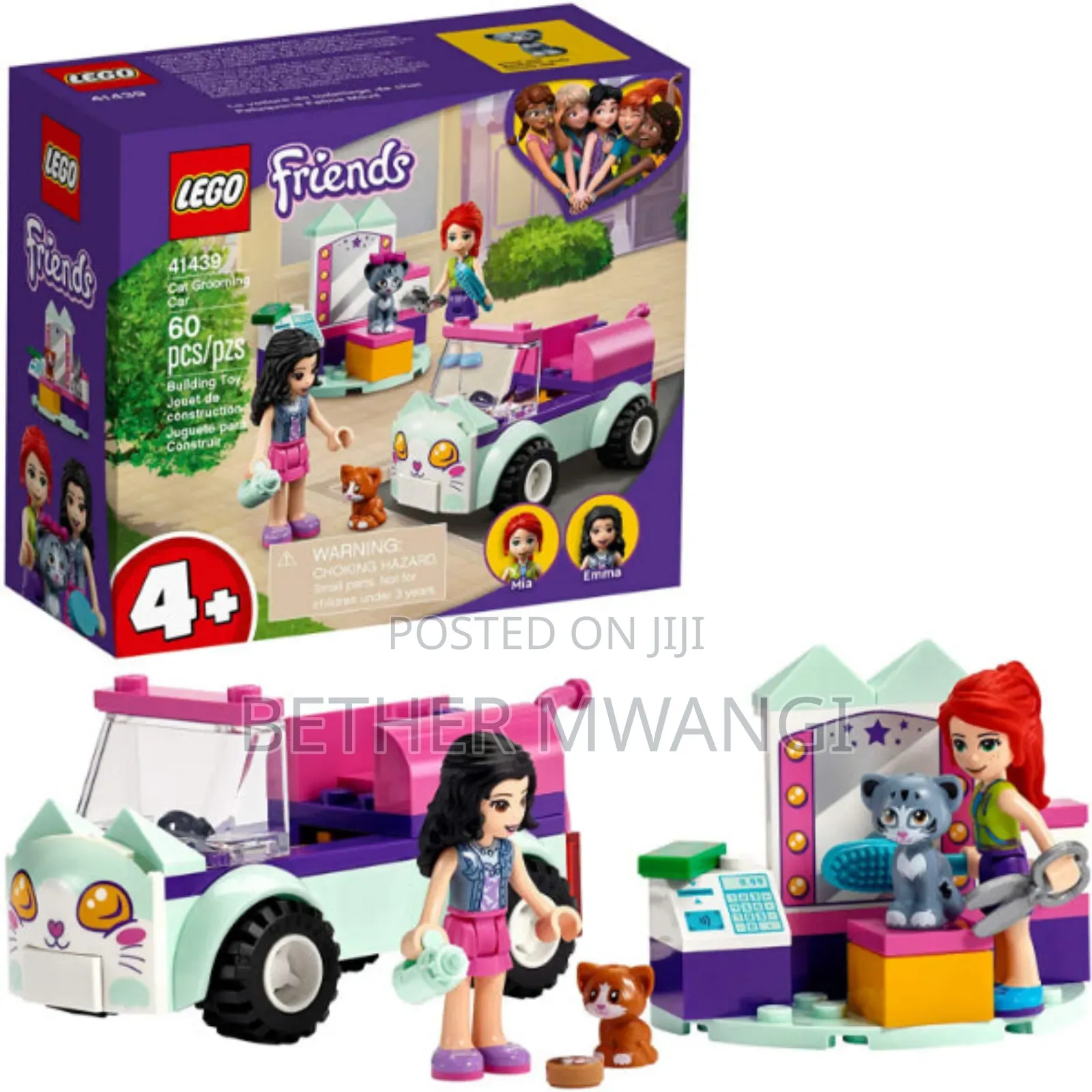 Lego 41439-Friends Cat Grooming Car in Kenya
