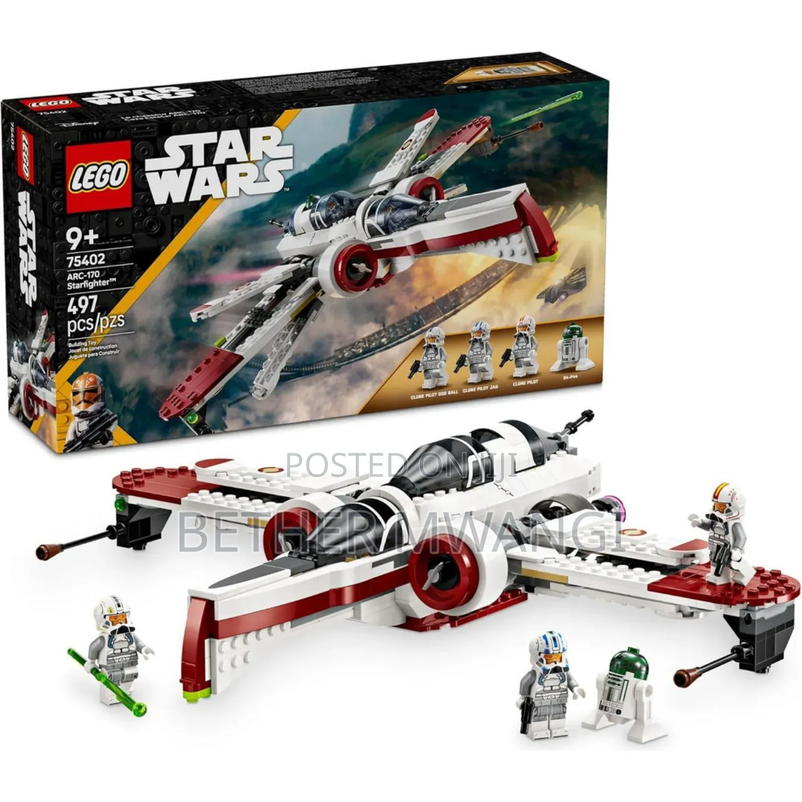Lego 75402 - Star Wars Arc-170 Starfighter in Kenya