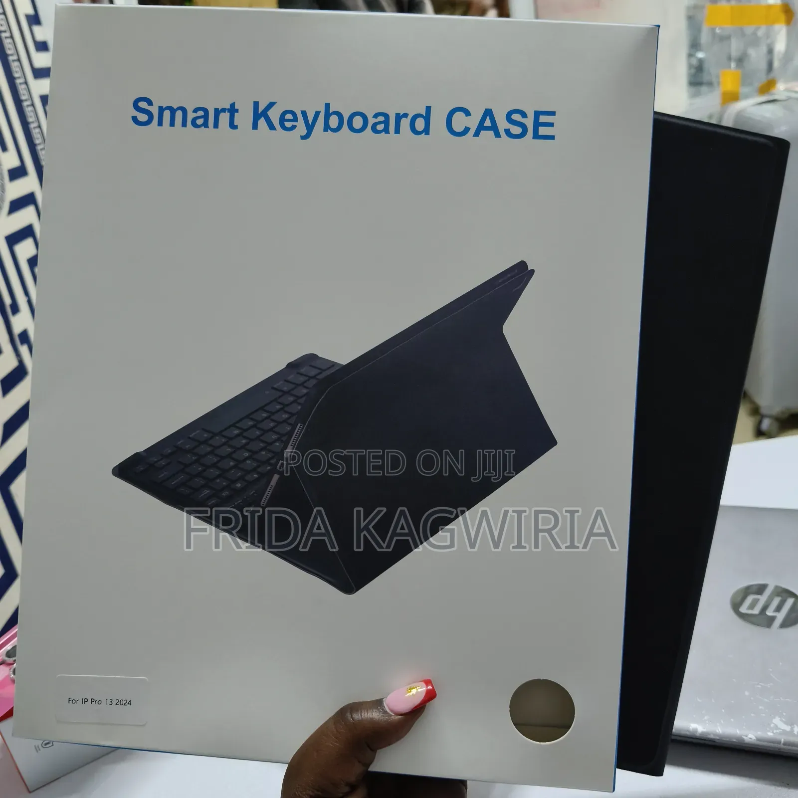 iPad Pro 13 2024 Smart Keyboard Flip Cover With