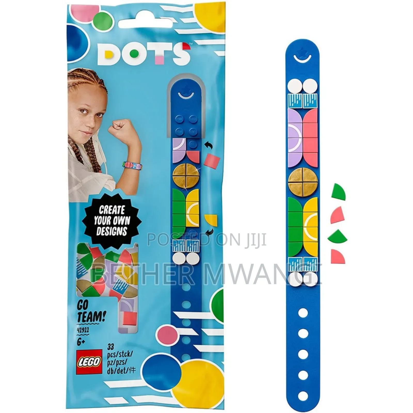 Lego 41911 - Dots Go Team! Bracelet in Kenya