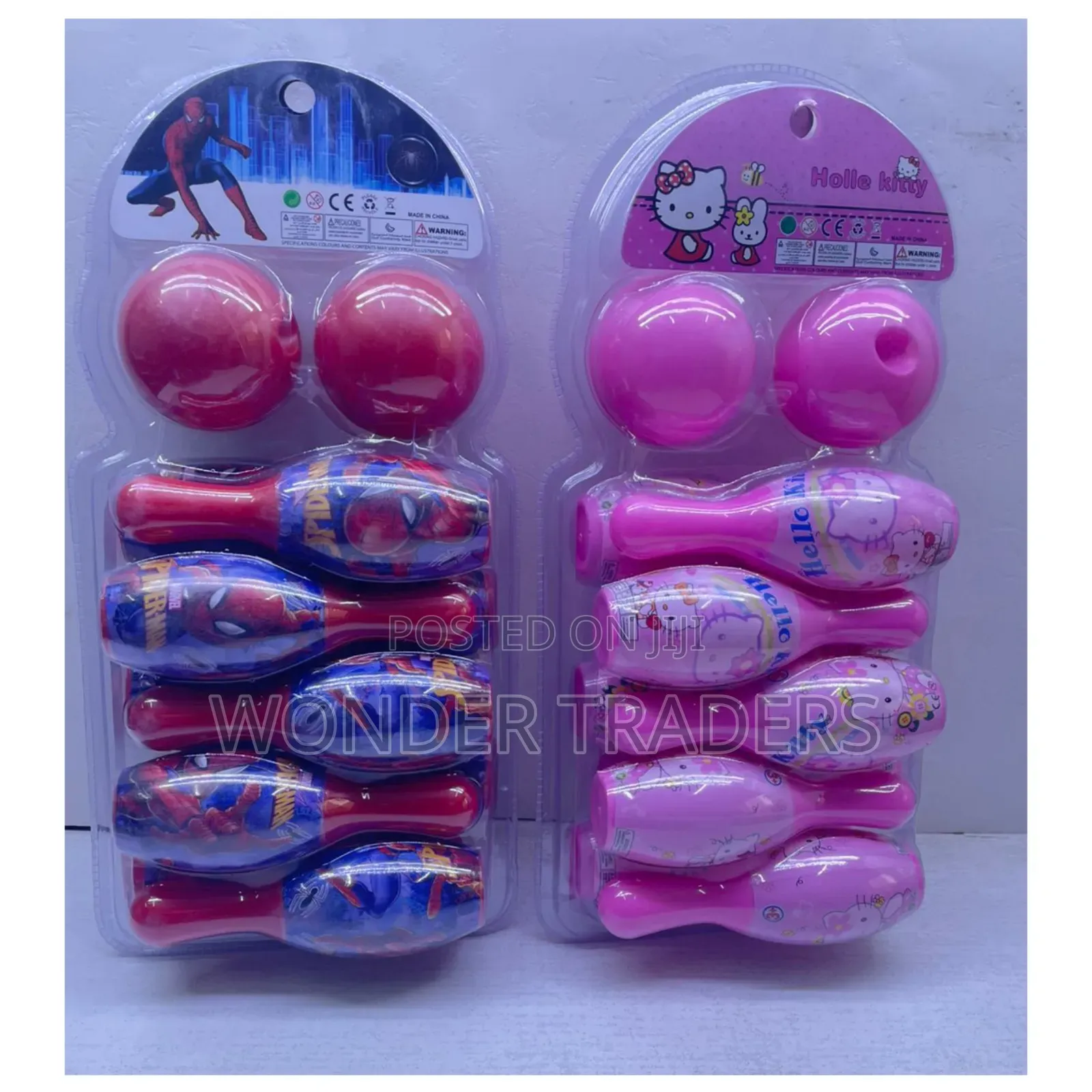 Marvel Spiderman Bowling Games Activities Bundle for Toddlers, Kids -