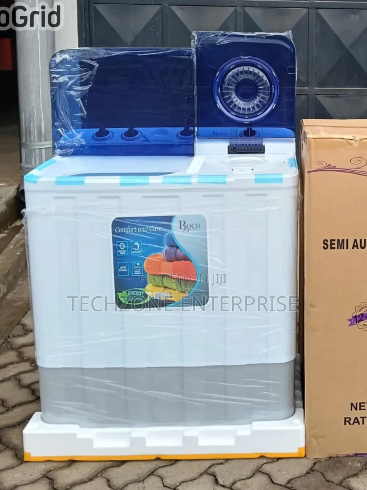 Roch 14kg Twin Tub Semi Automatic Washing Machine 