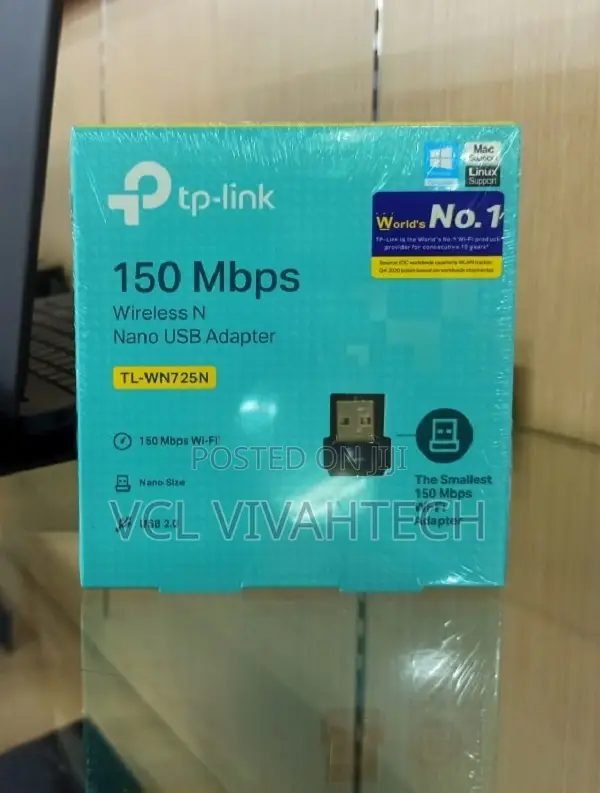 Tp-Link 150mbps Wireless N Nano Usb Adapter Tl-Wn725n