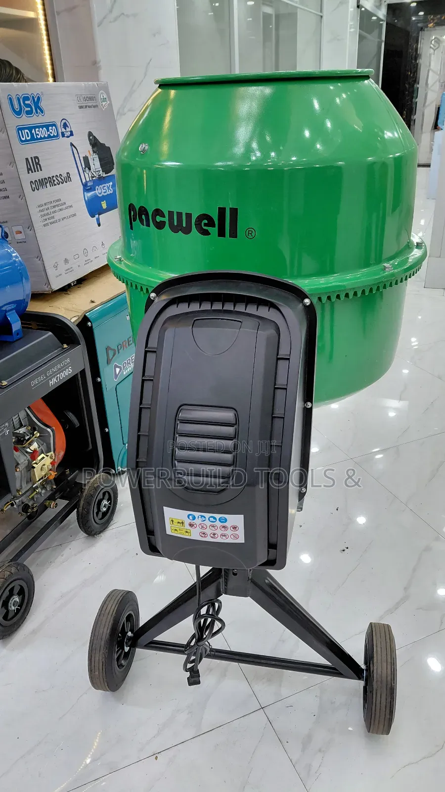 Pacwel Concrete Mixer 200l 2900rpm