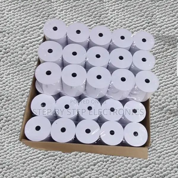 80mm by 80mm Thermal Receipt Rolls - 50pcs Full Carton Pos Paper