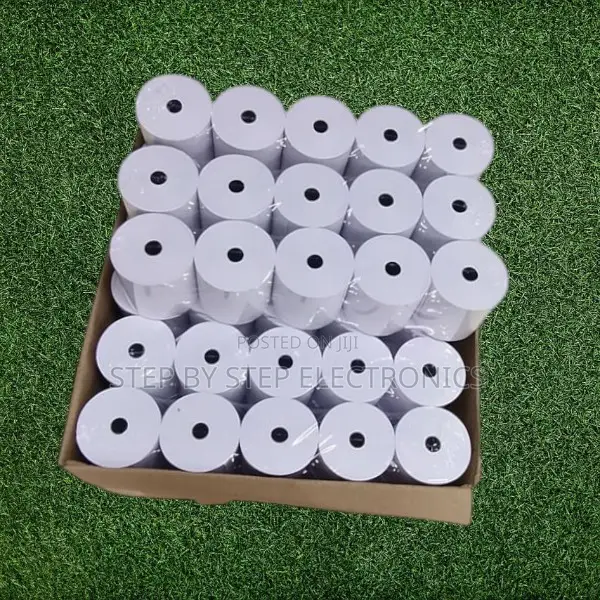 80mmx80mm Thermal Receipt Paper Rolls 50 Rolls Bulk Pack- Box