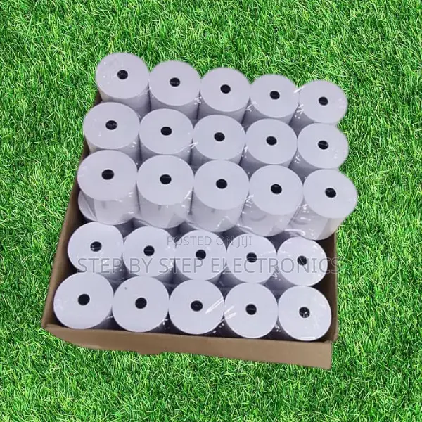 80mm by 80mm Thermal Rolls Papers 50-Pack – Crisp Printing