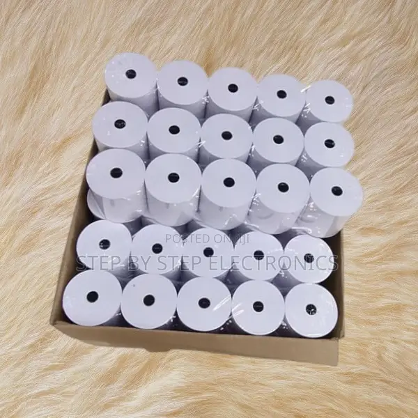 Top Print 80x80 Thermal Receipt Rolls – Box of 50 Pieces