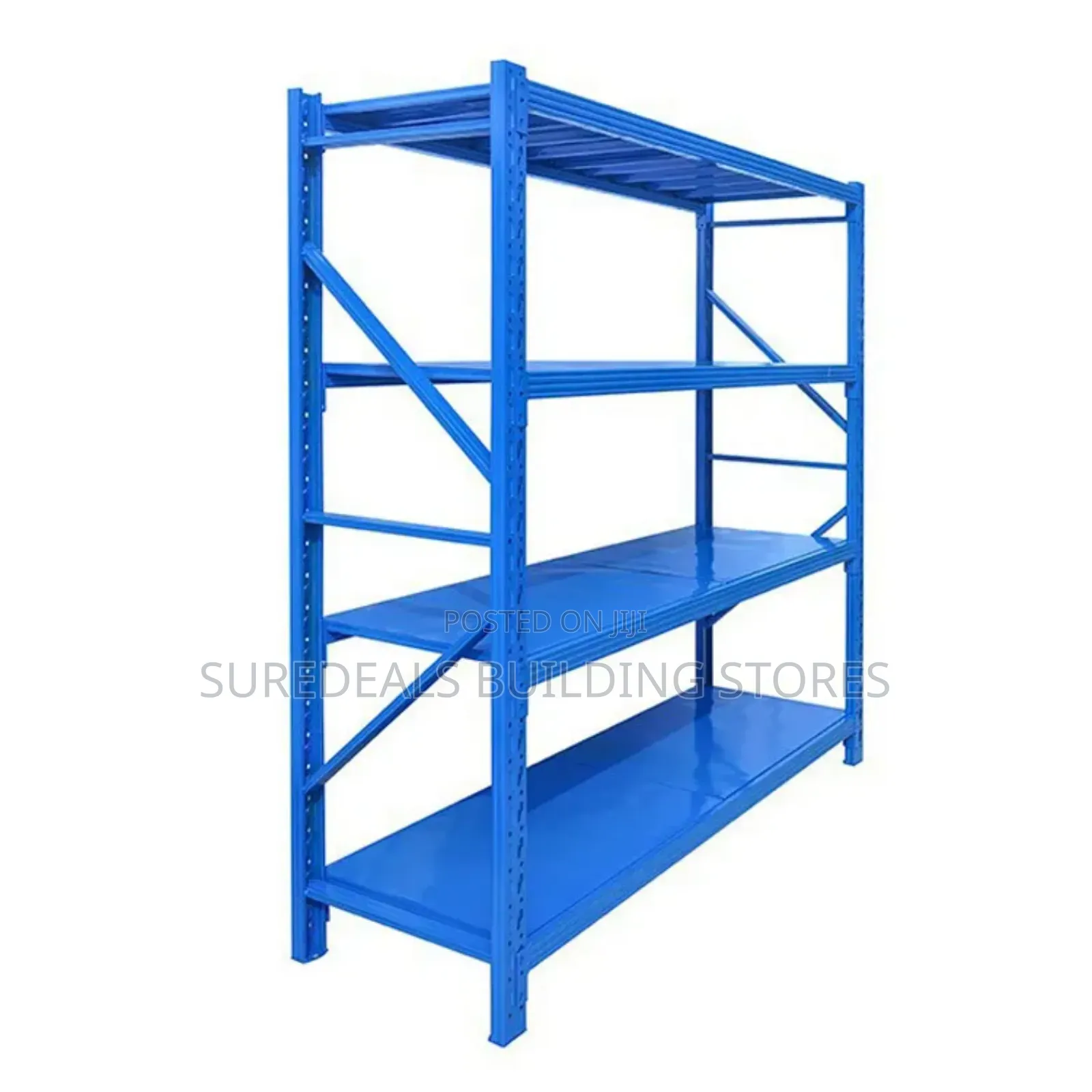 Heavy-Duty Commercial 4 Shelf Industrial Storage Rack
