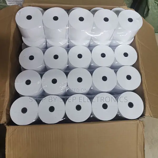 80mmx80mm 50pcs Full Box Pack Thermal Receipt Rolls for Pos