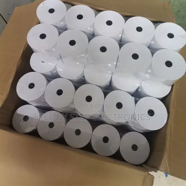 Smooth Printing Pos 80mmx80mm Thermal Receipt Paper- Box of 50 Rolls