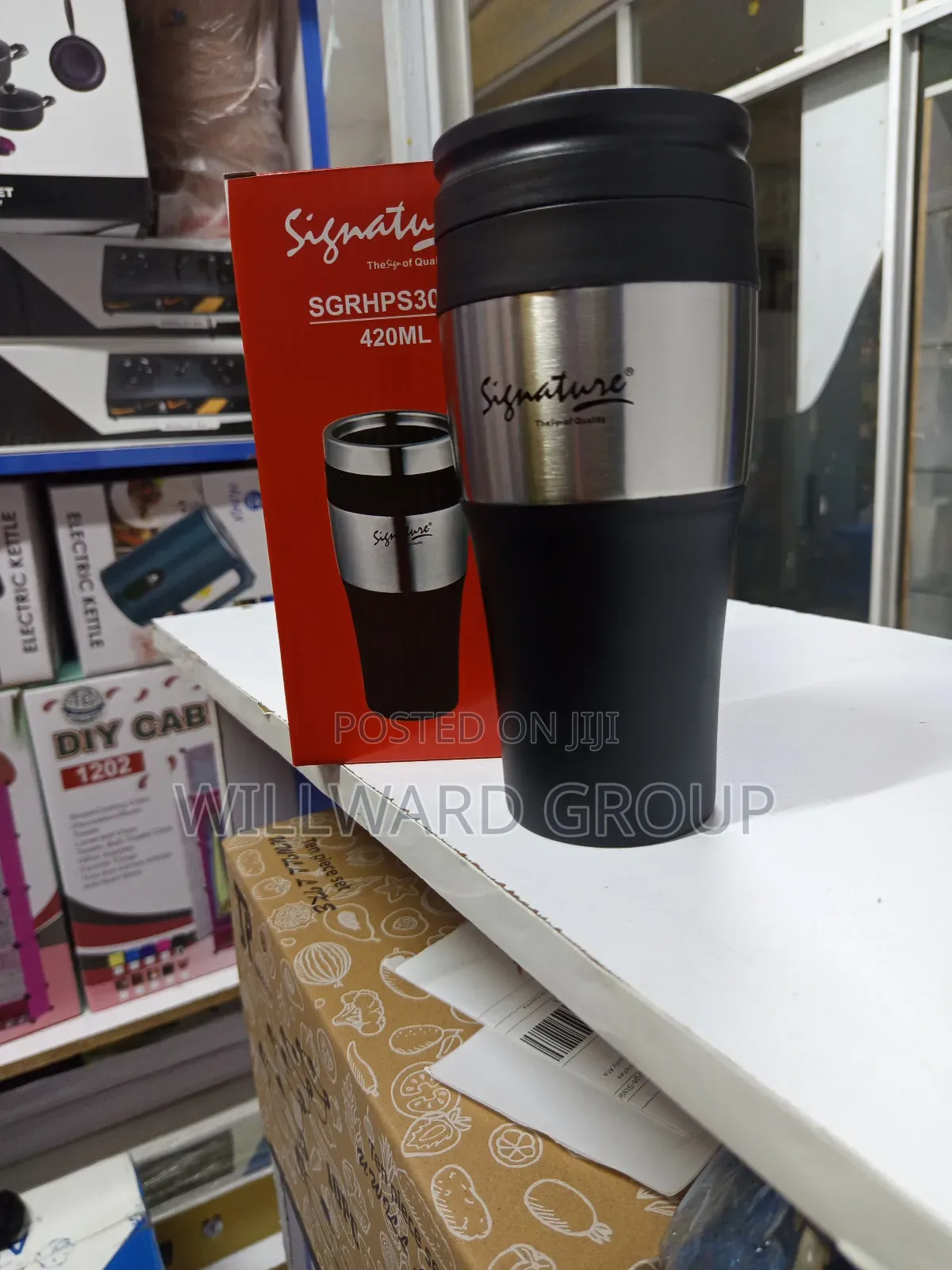 Signature Unbreakable Vacuum Travel Mugs 420ml Thermal Cup