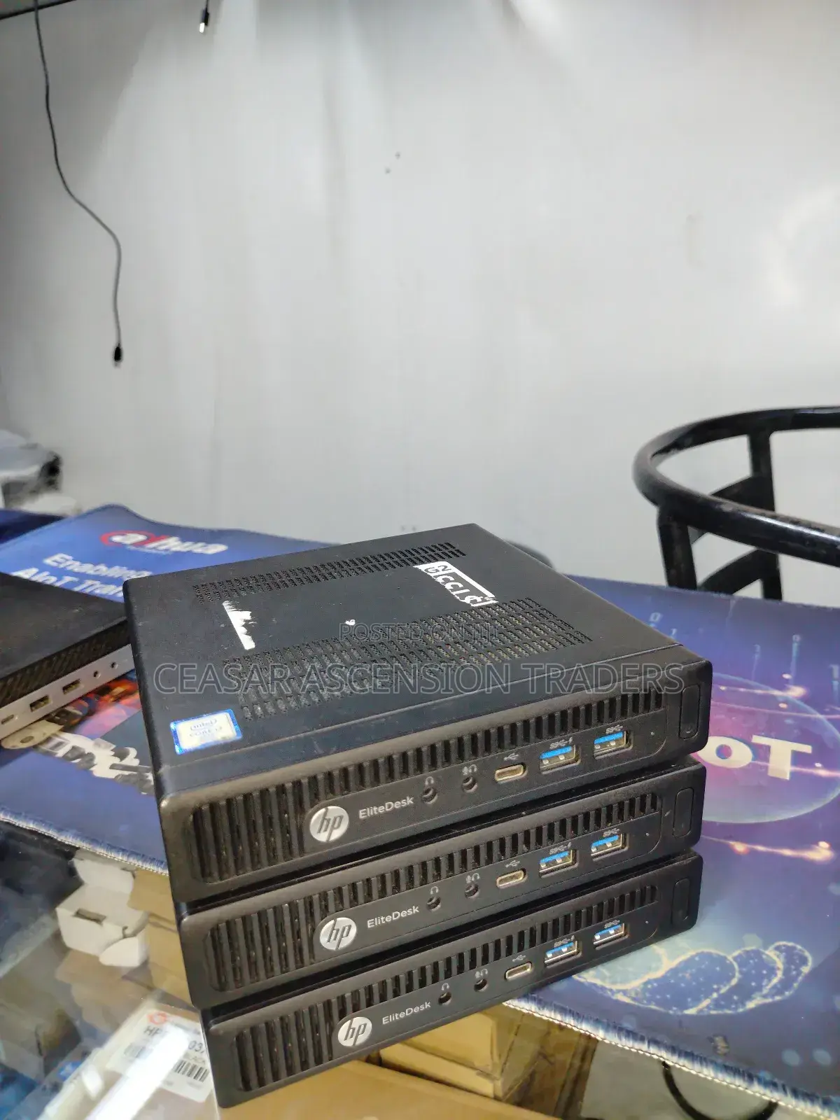 Desktop Computer HP EliteDesk 800 G3 8GB Intel Core I7 SSD 256GB