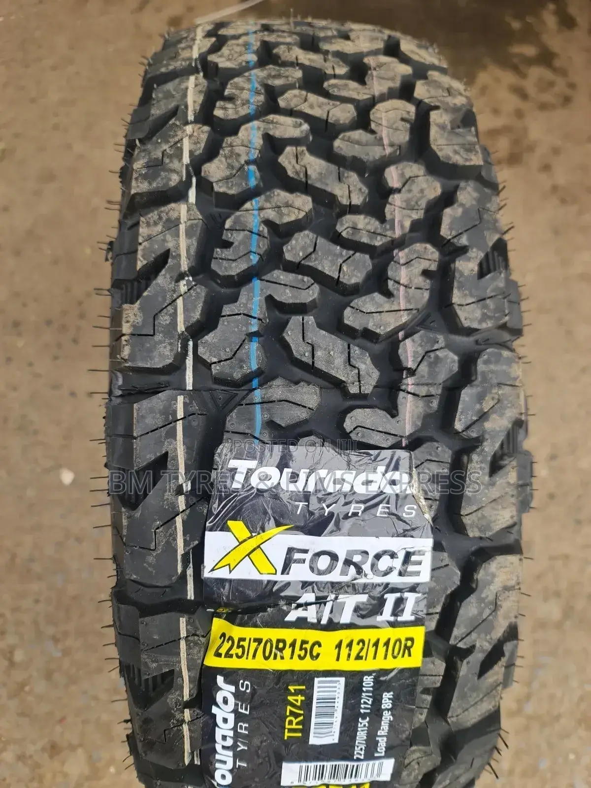 225 /70 R15 X-Force Tyres (All Terrrain)