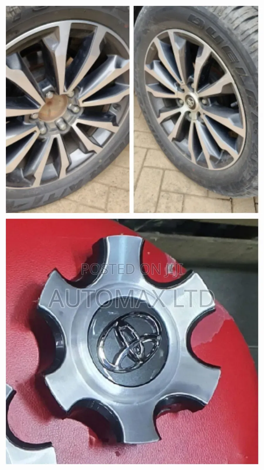 Yr2018+ Wheel Centre Hub Cap. For Toyota Land Cruiser Prado J150
