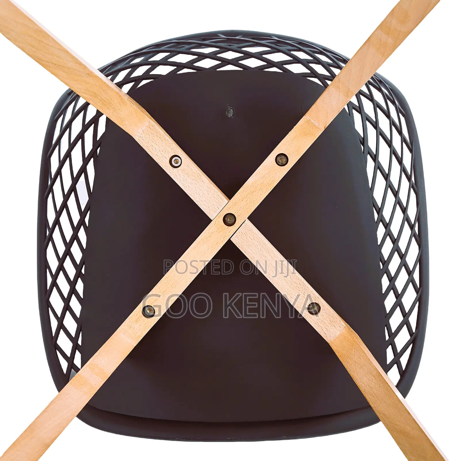 Dinning Chair; Durable Polypropylene Dining Chair