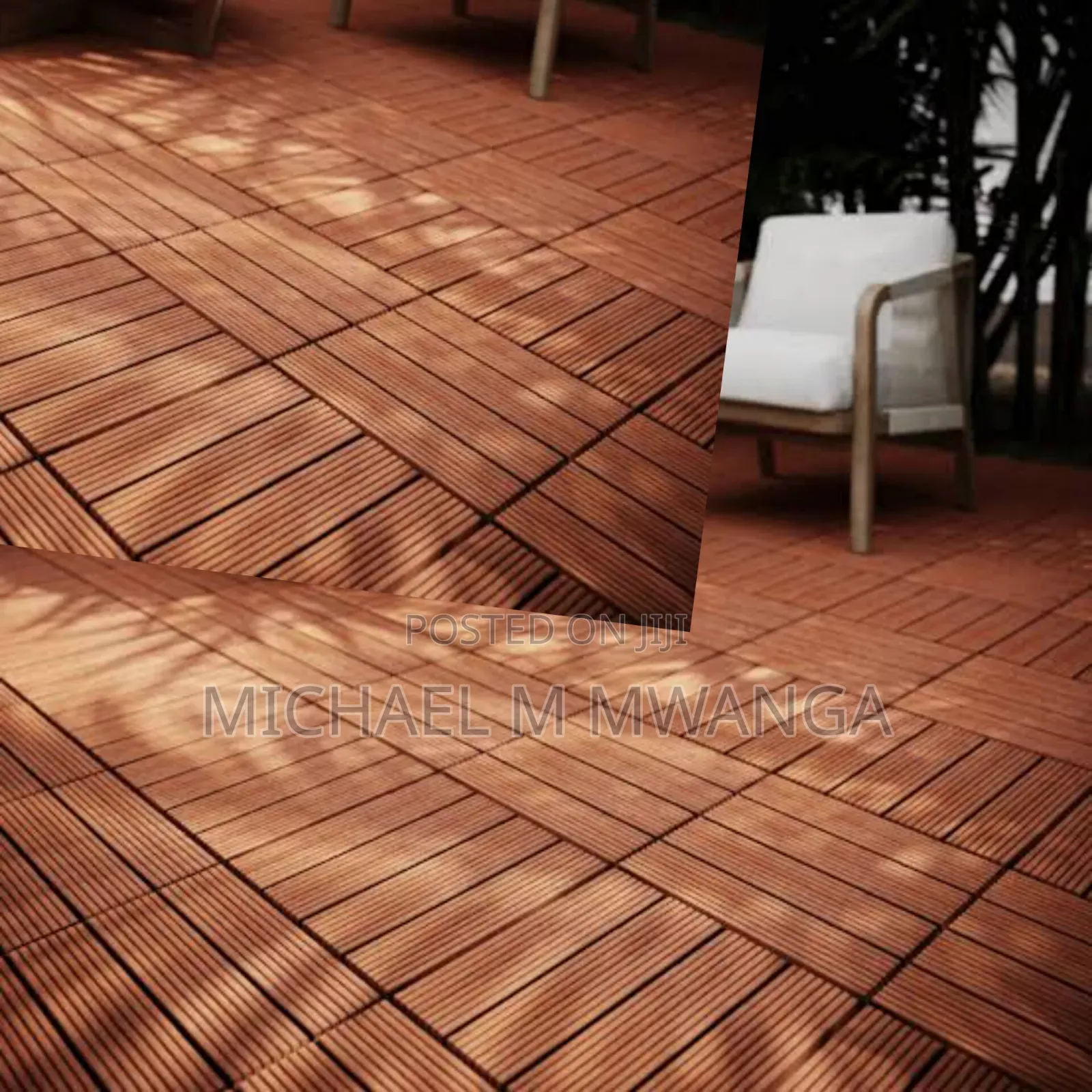 Slip- Resistance WPC Tiles