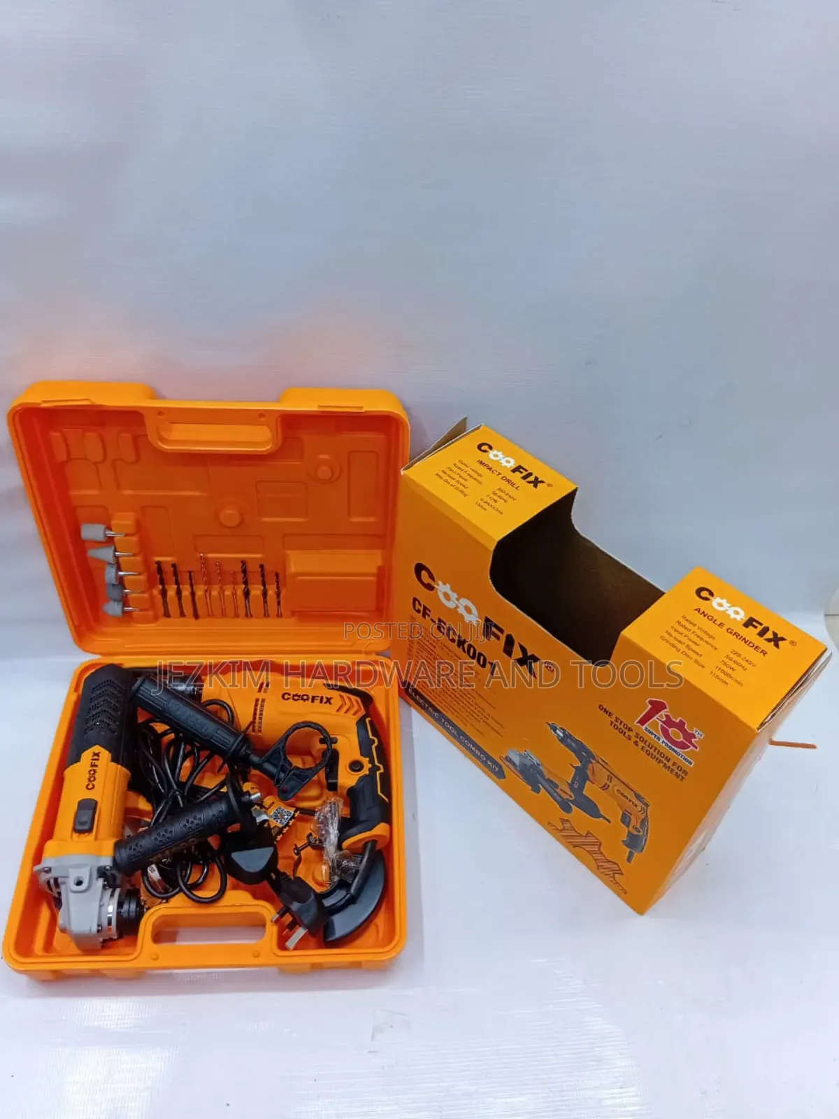 Drill and Grinder Set