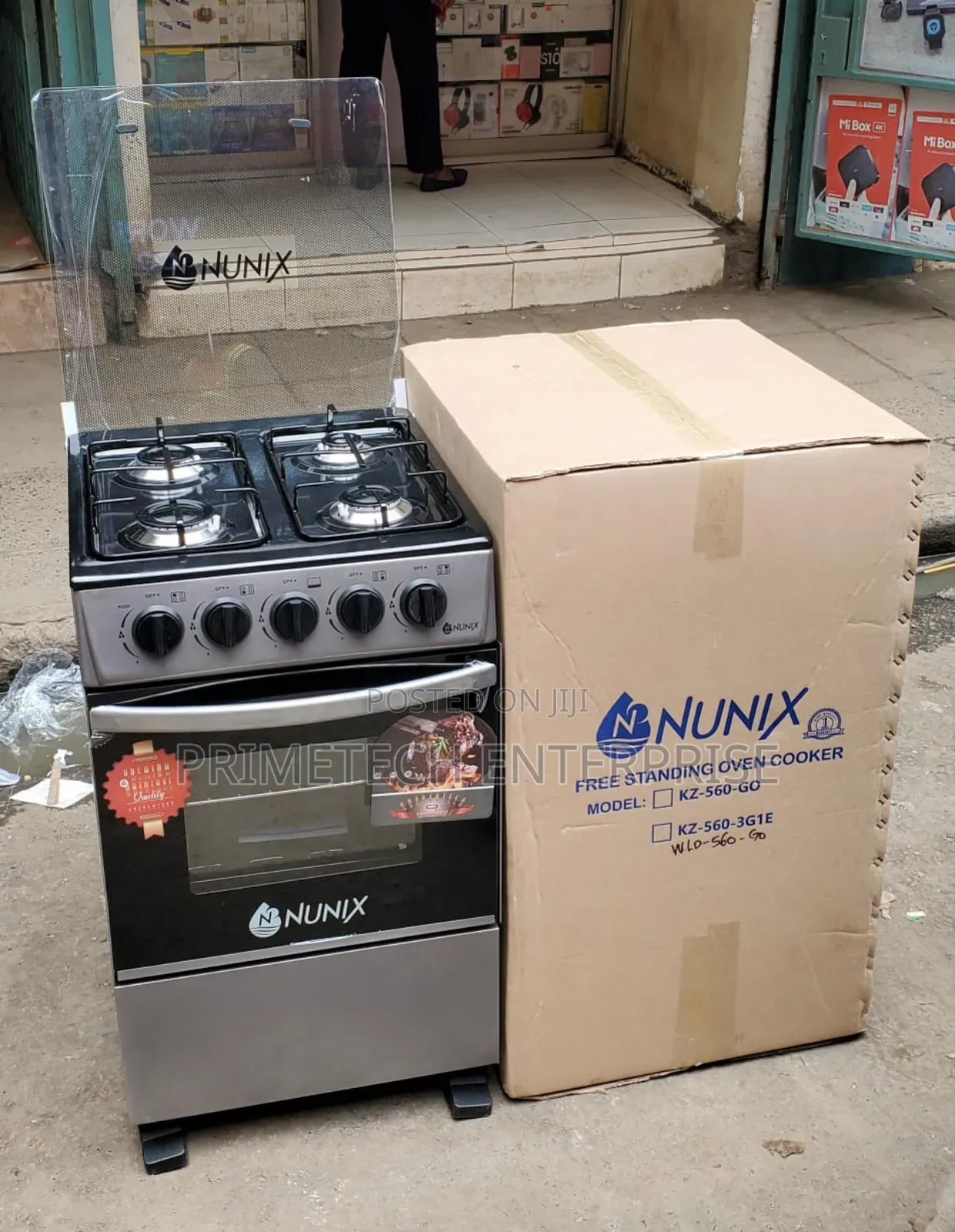 Nunix Standing Cooker 50x55inchs Full Gas