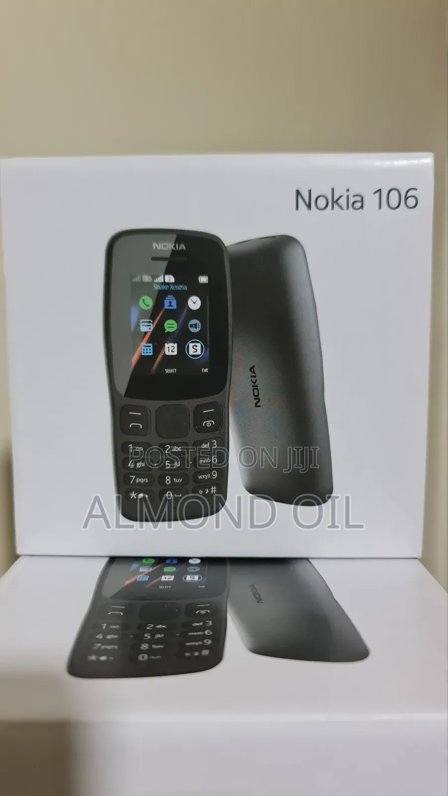 New Nokia 106 Black