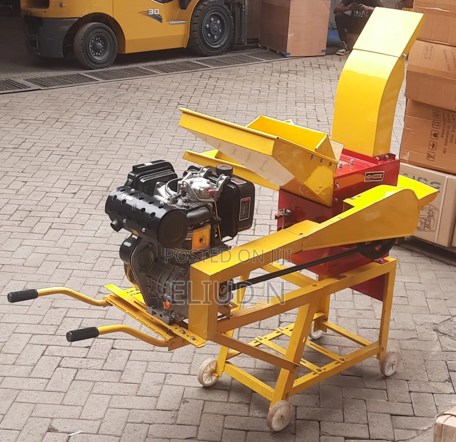 Animal Multifunction Chopper Machine/10hp Diesel Engine