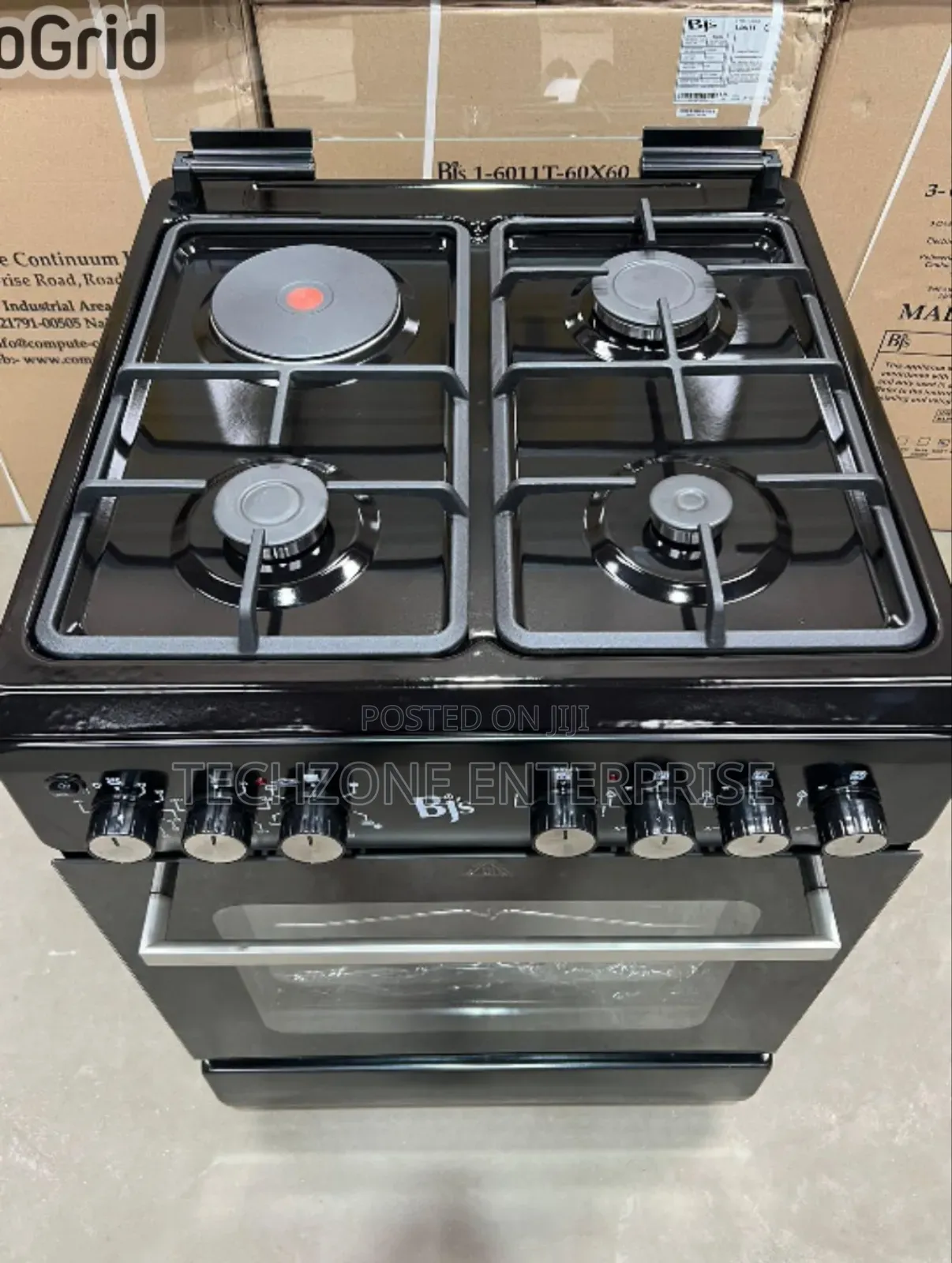 New Elegance Bj's Cooker 60*60cm Standing Cooker With Turbo Fan 