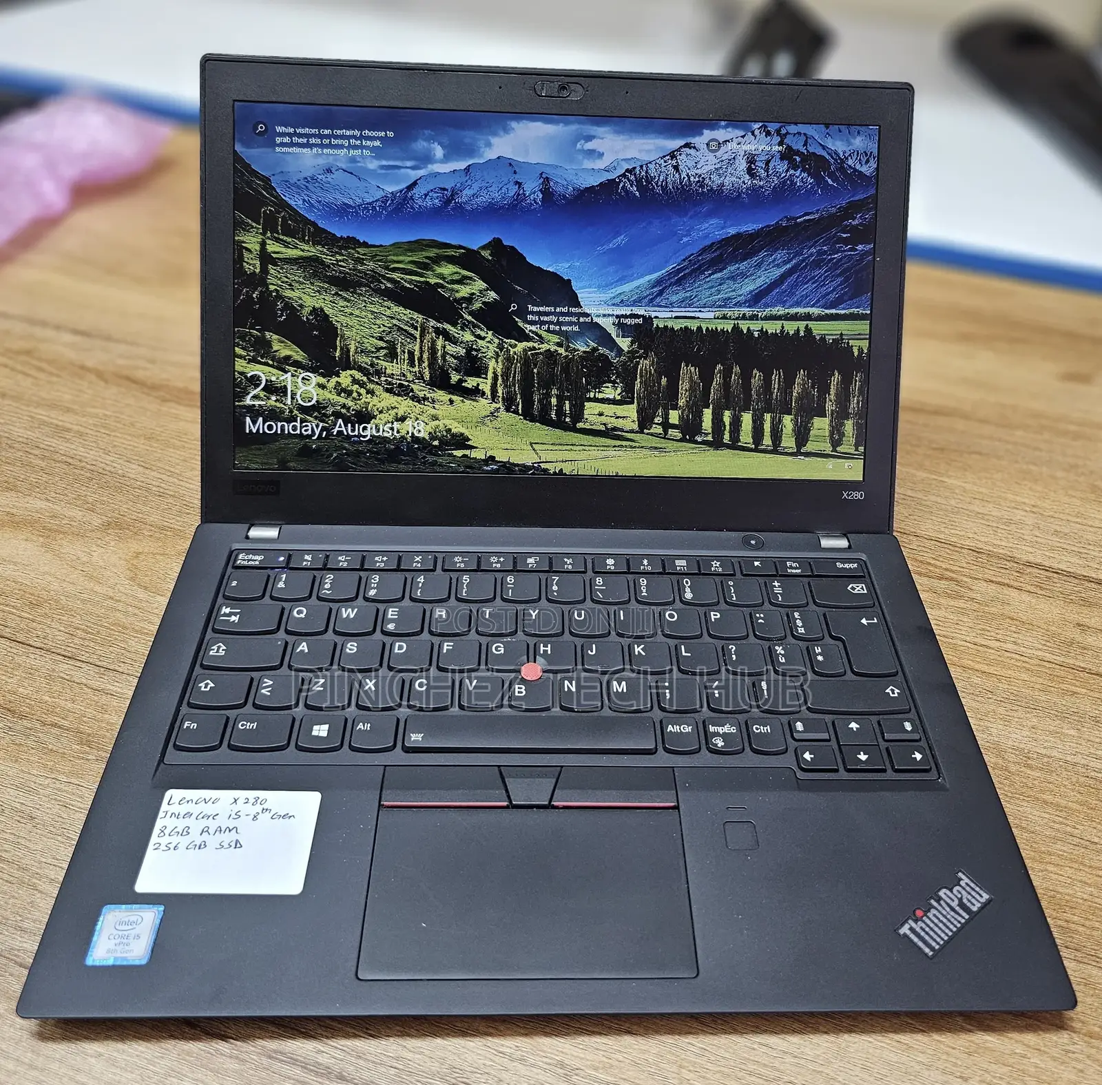 Laptop Lenovo ThinkPad X280 8GB Intel Core I5 SSD 256GB